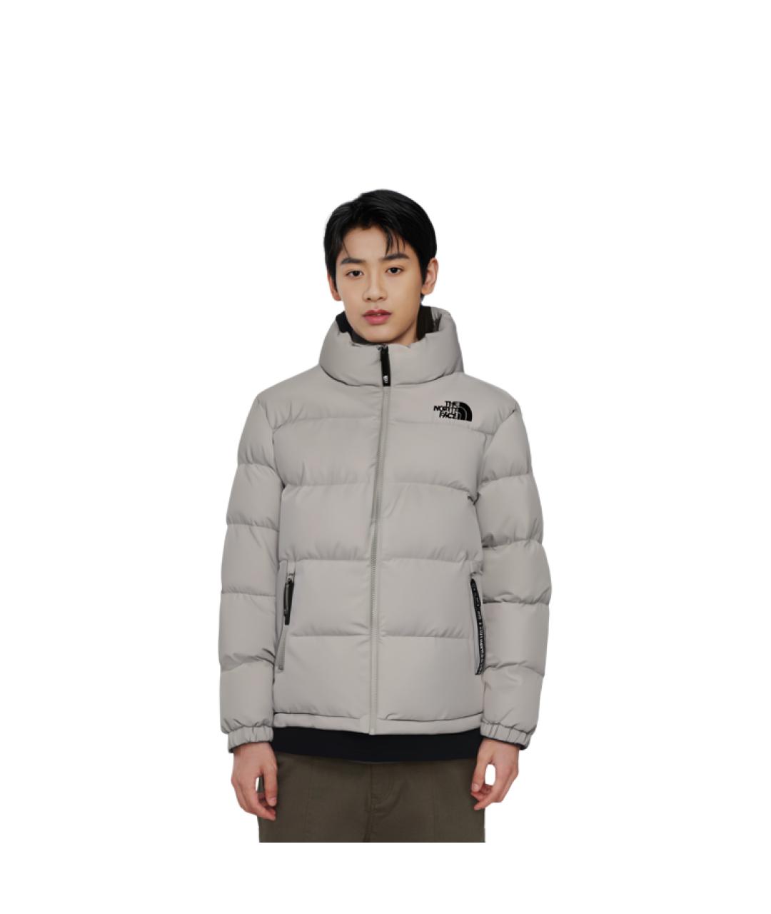 THE NORTH FACE Серый пуховик, фото 4