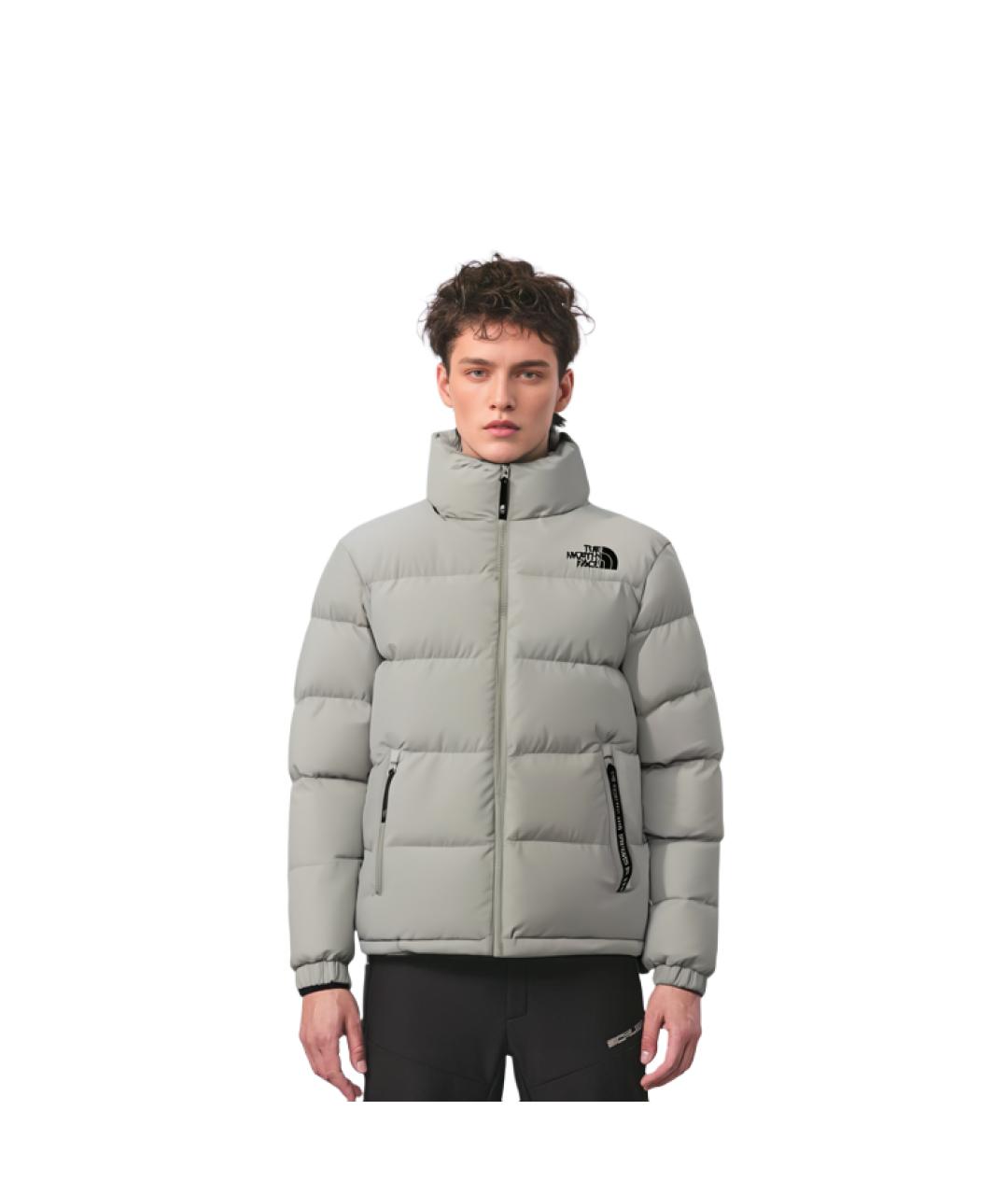 THE NORTH FACE Серый пуховик, фото 3