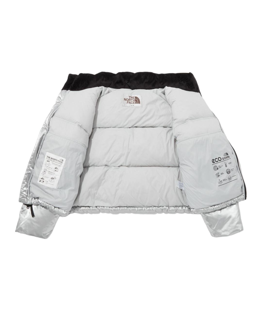 THE NORTH FACE Серебрянный пуховик, фото 3