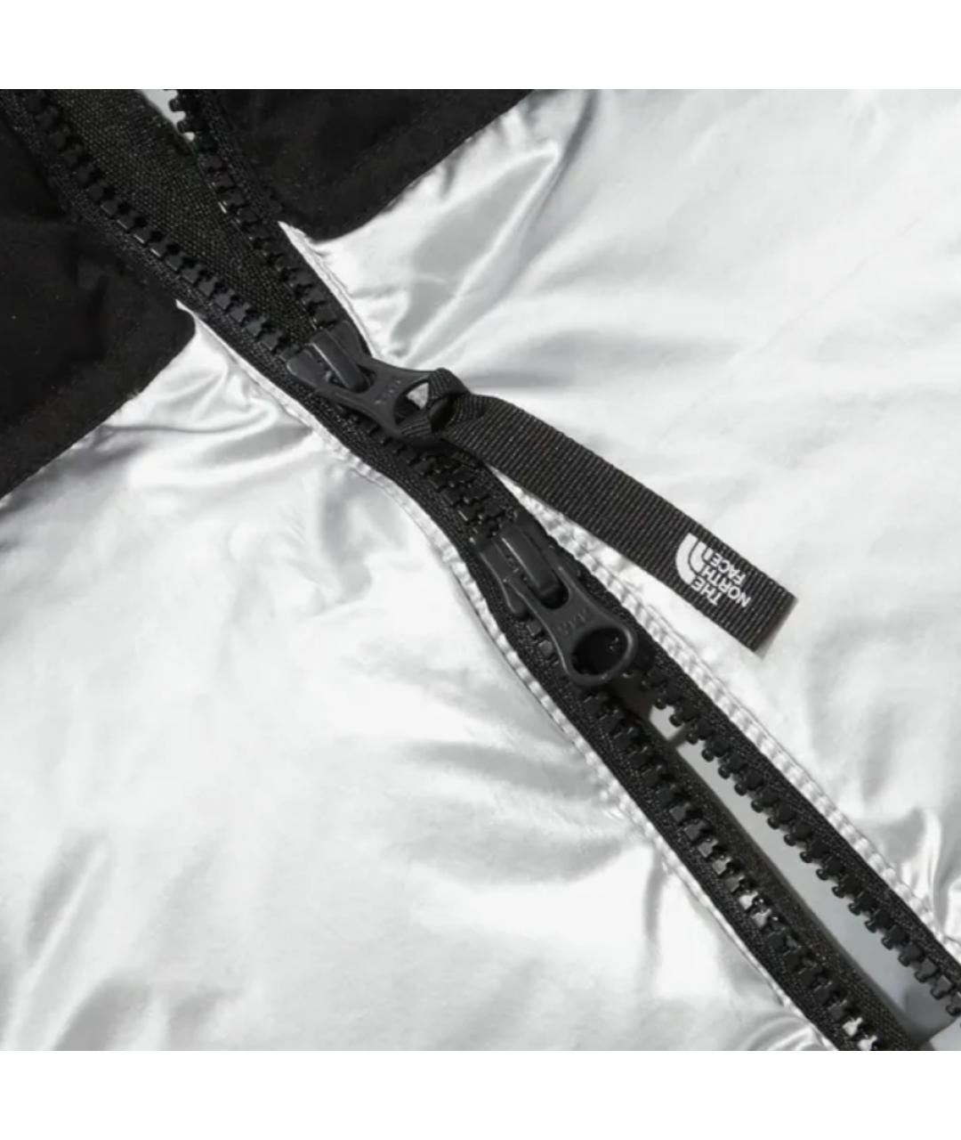 THE NORTH FACE Серебрянный пуховик, фото 4