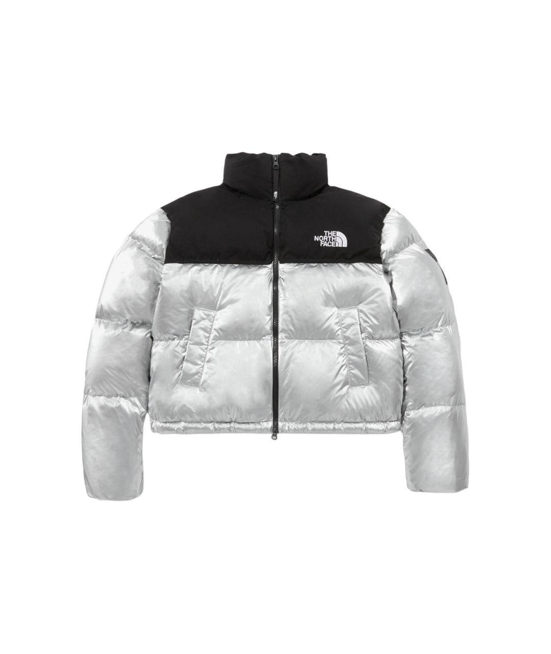 THE NORTH FACE Серебрянный пуховик, фото 1