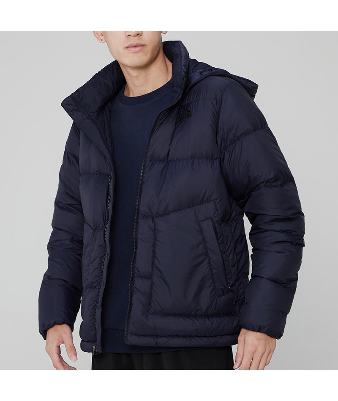 THE NORTH FACE Темно-синий пуховик, фото 3