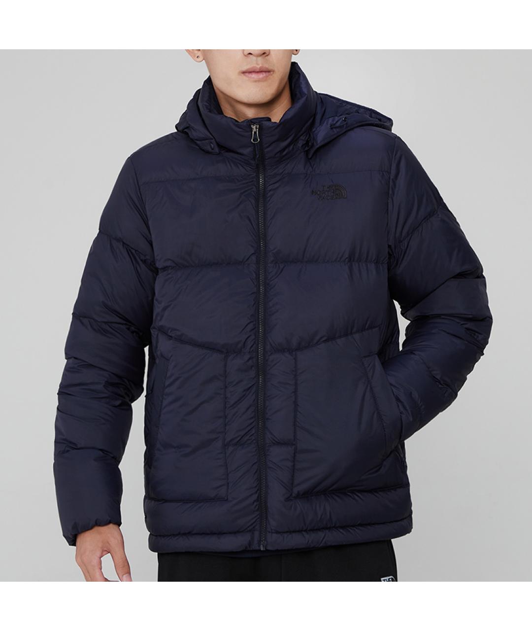 THE NORTH FACE Темно-синий пуховик, фото 4