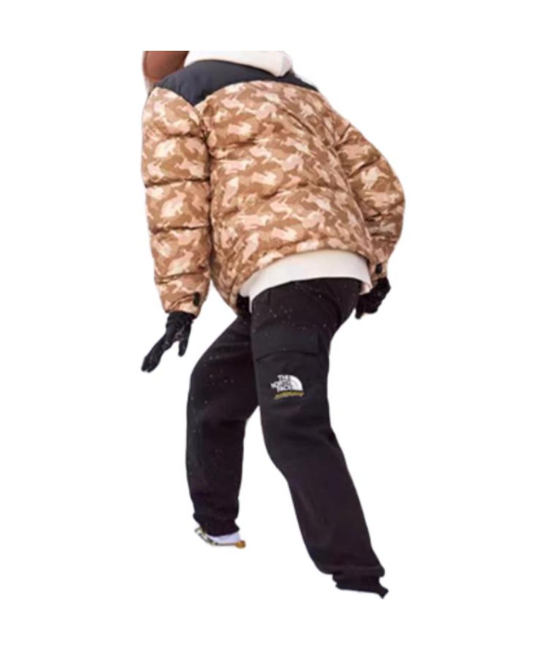 THE NORTH FACE Коричневый пуховик, фото 3