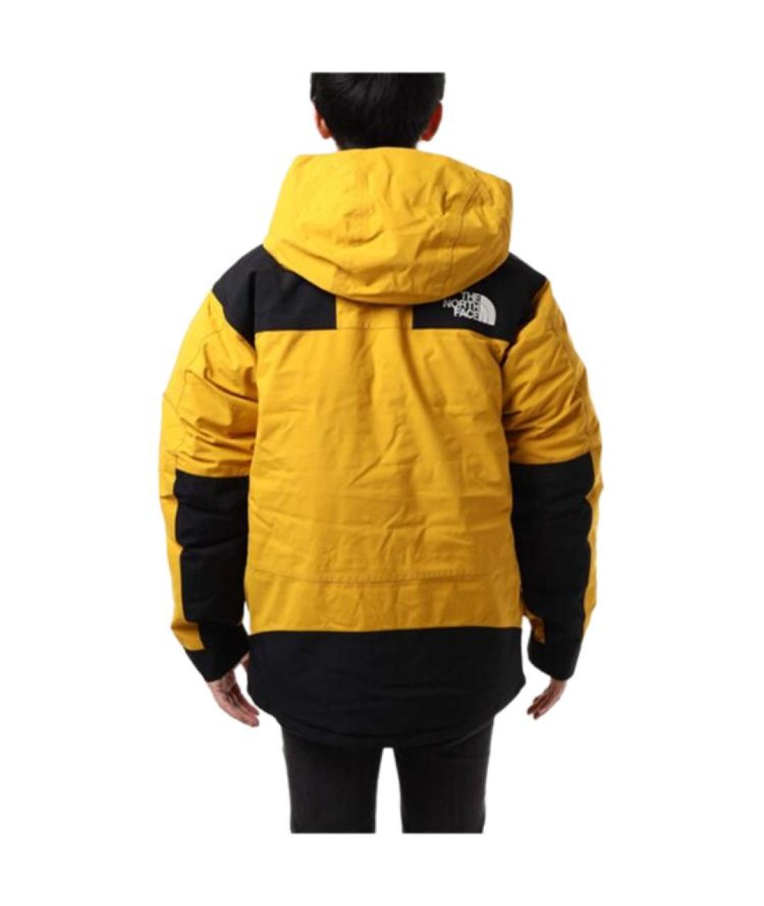 THE NORTH FACE Желтый пуховик, фото 3