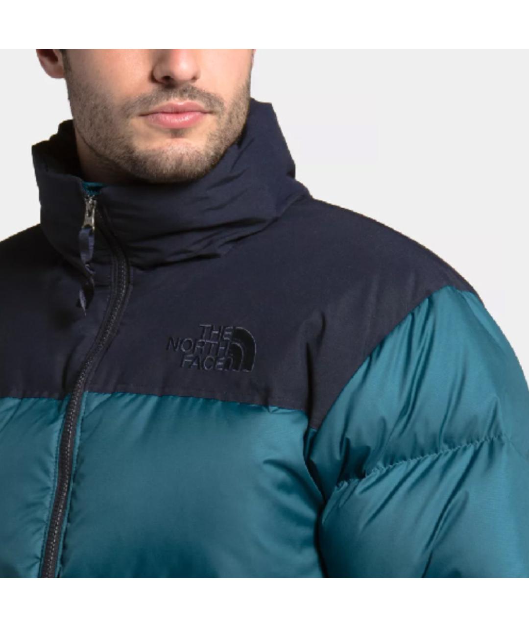 THE NORTH FACE Темно-синий пуховик, фото 4