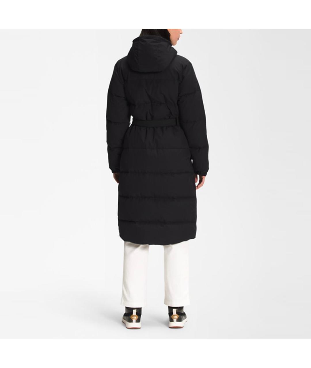 THE NORTH FACE Черный полиамидовый пуховик, фото 4