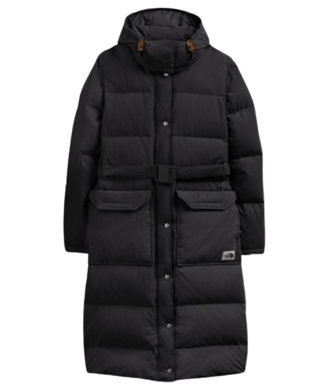 THE NORTH FACE Черный полиамидовый пуховик, фото 1