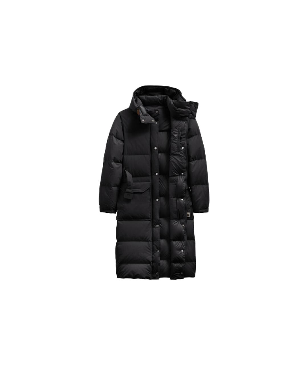 THE NORTH FACE Черный полиамидовый пуховик, фото 2