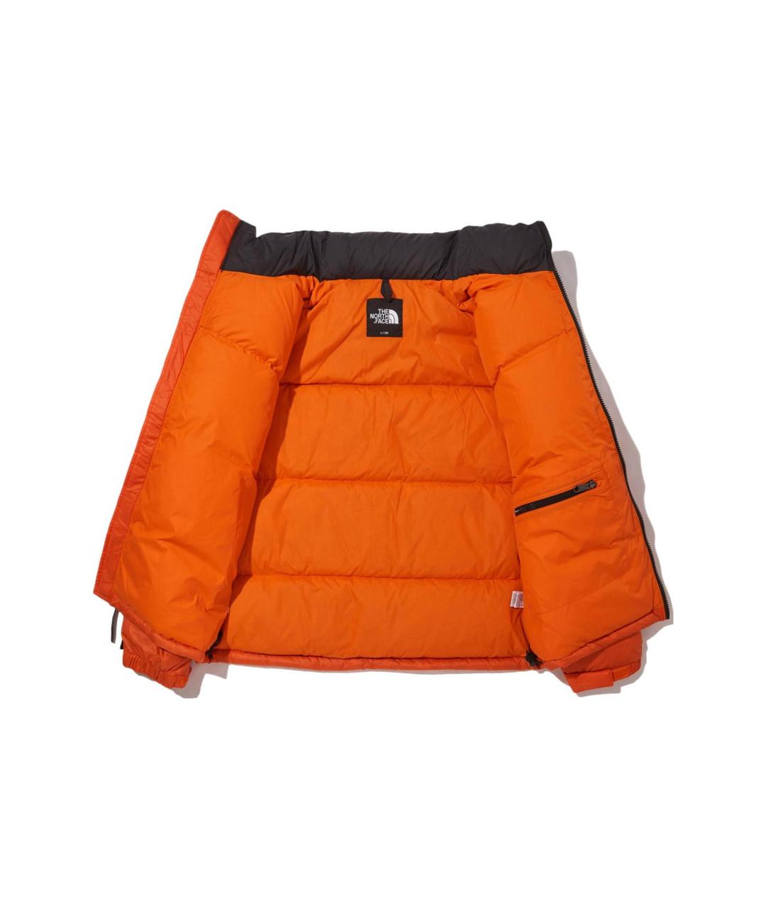 THE NORTH FACE Оранжевый пуховик, фото 3