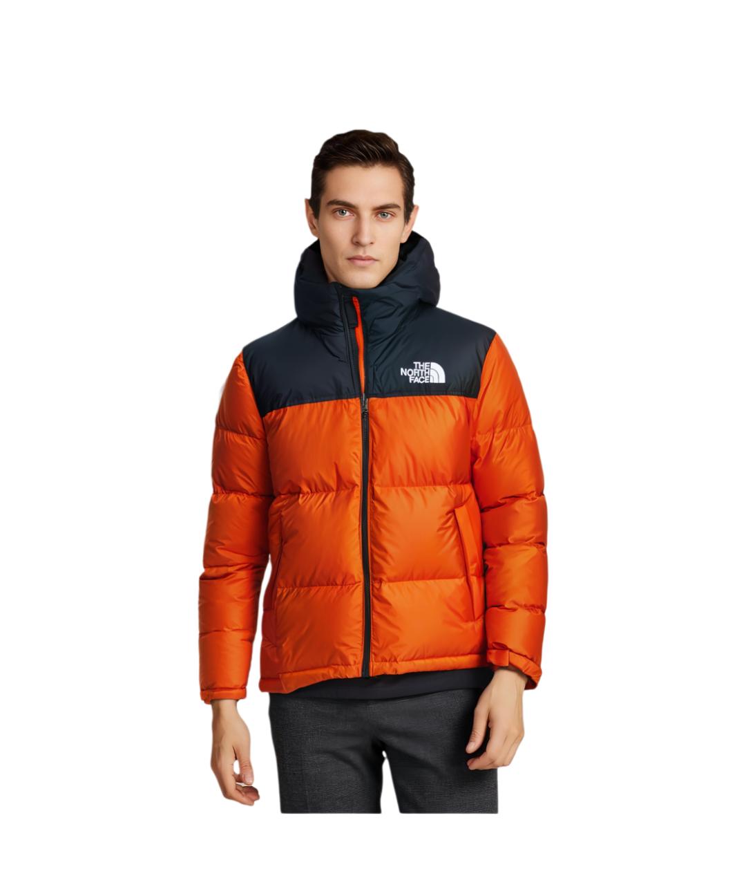 THE NORTH FACE Оранжевый пуховик, фото 4