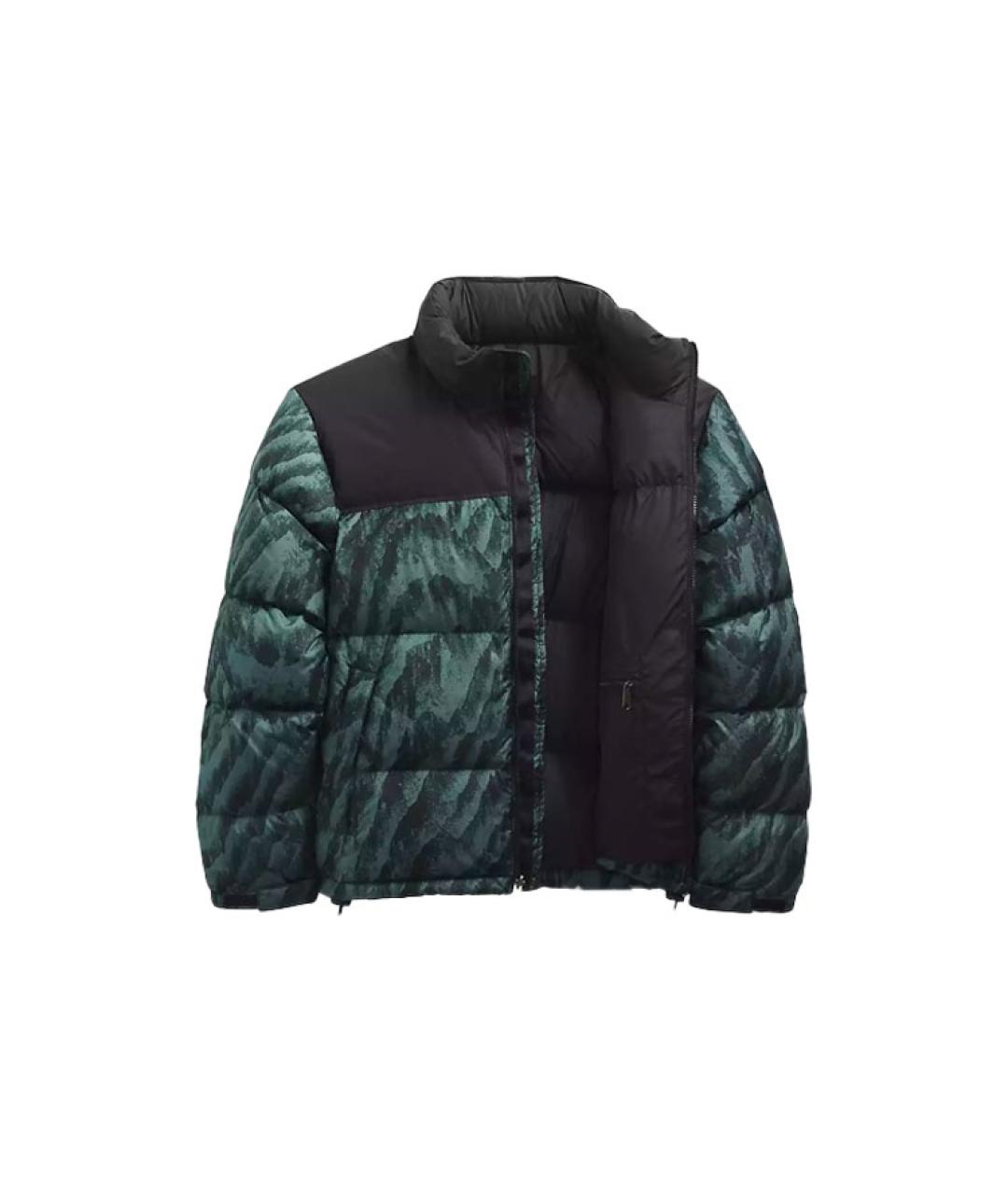 THE NORTH FACE Зеленый пуховик, фото 2