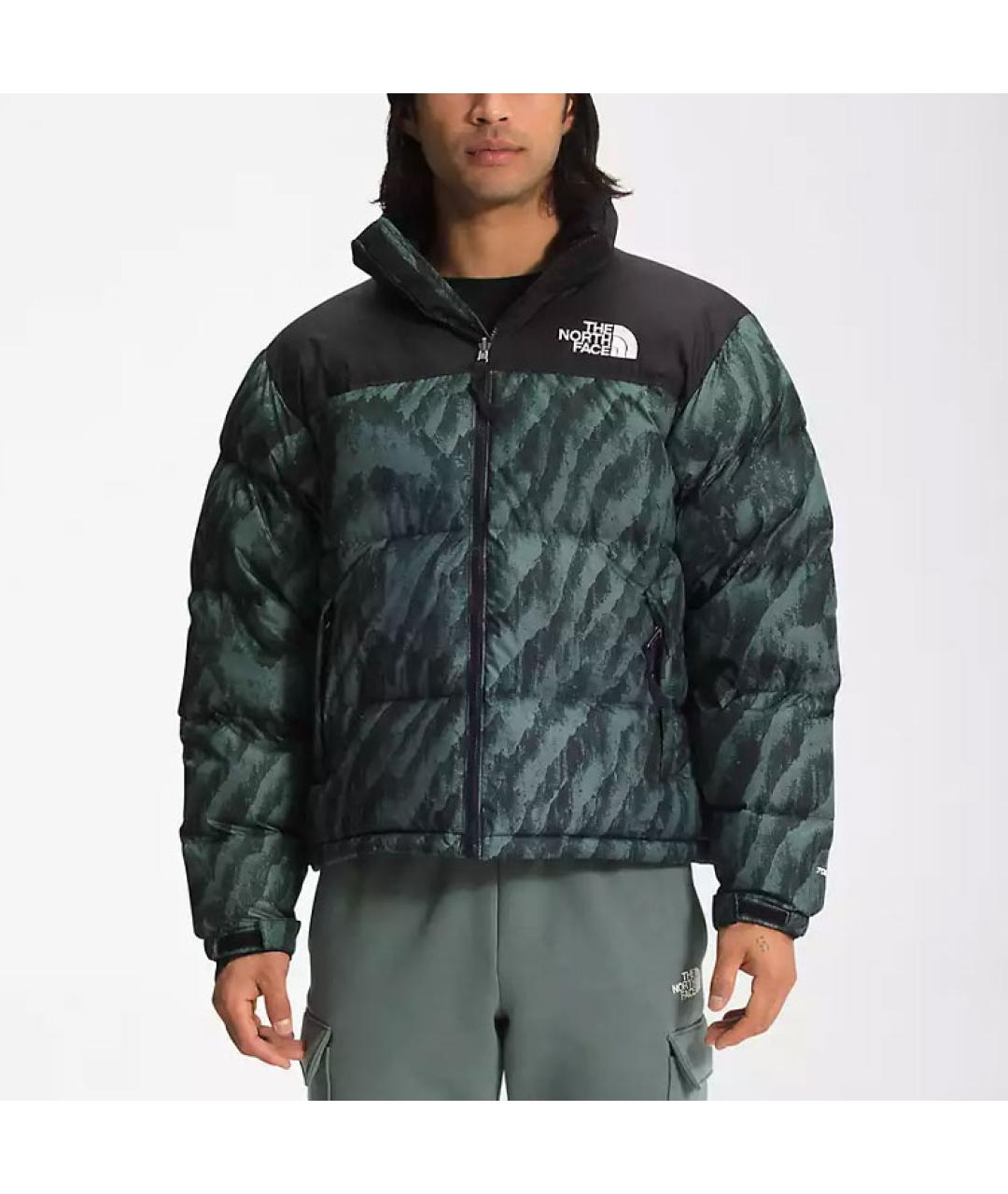 THE NORTH FACE Зеленый пуховик, фото 3