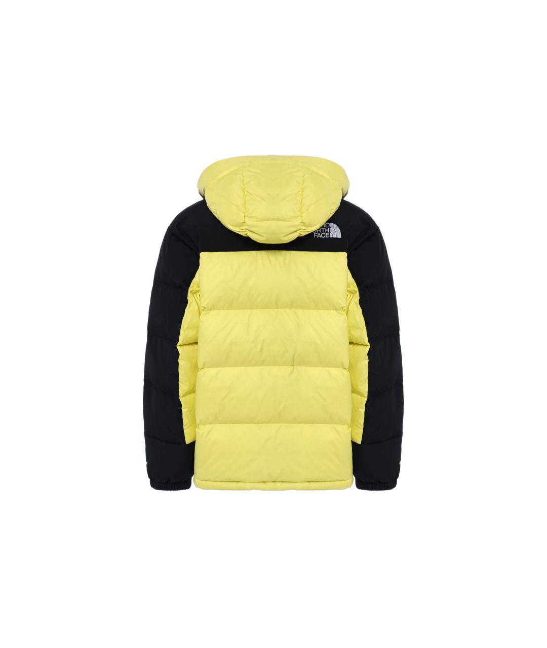 THE NORTH FACE Желтый пуховик, фото 2
