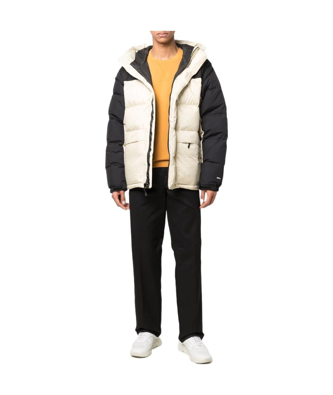 THE NORTH FACE Бежевый пуховик, фото 2