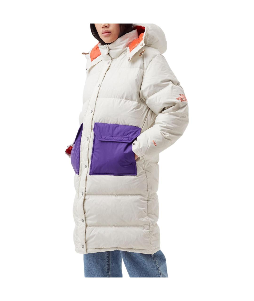 THE NORTH FACE Белый пуховик, фото 2