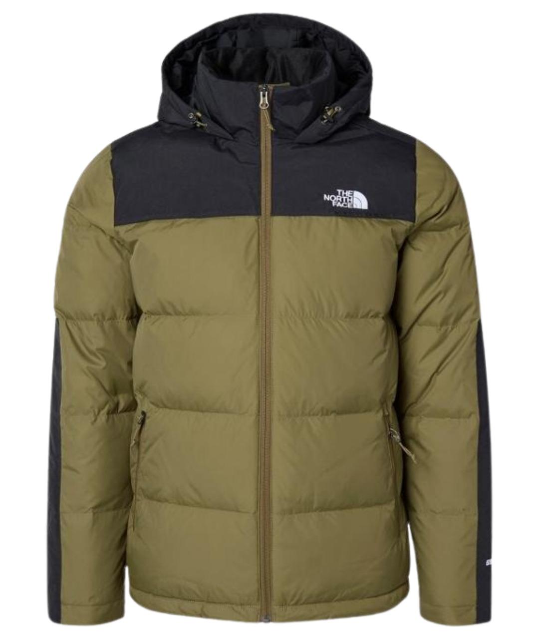 THE NORTH FACE Зеленый пуховик, фото 1