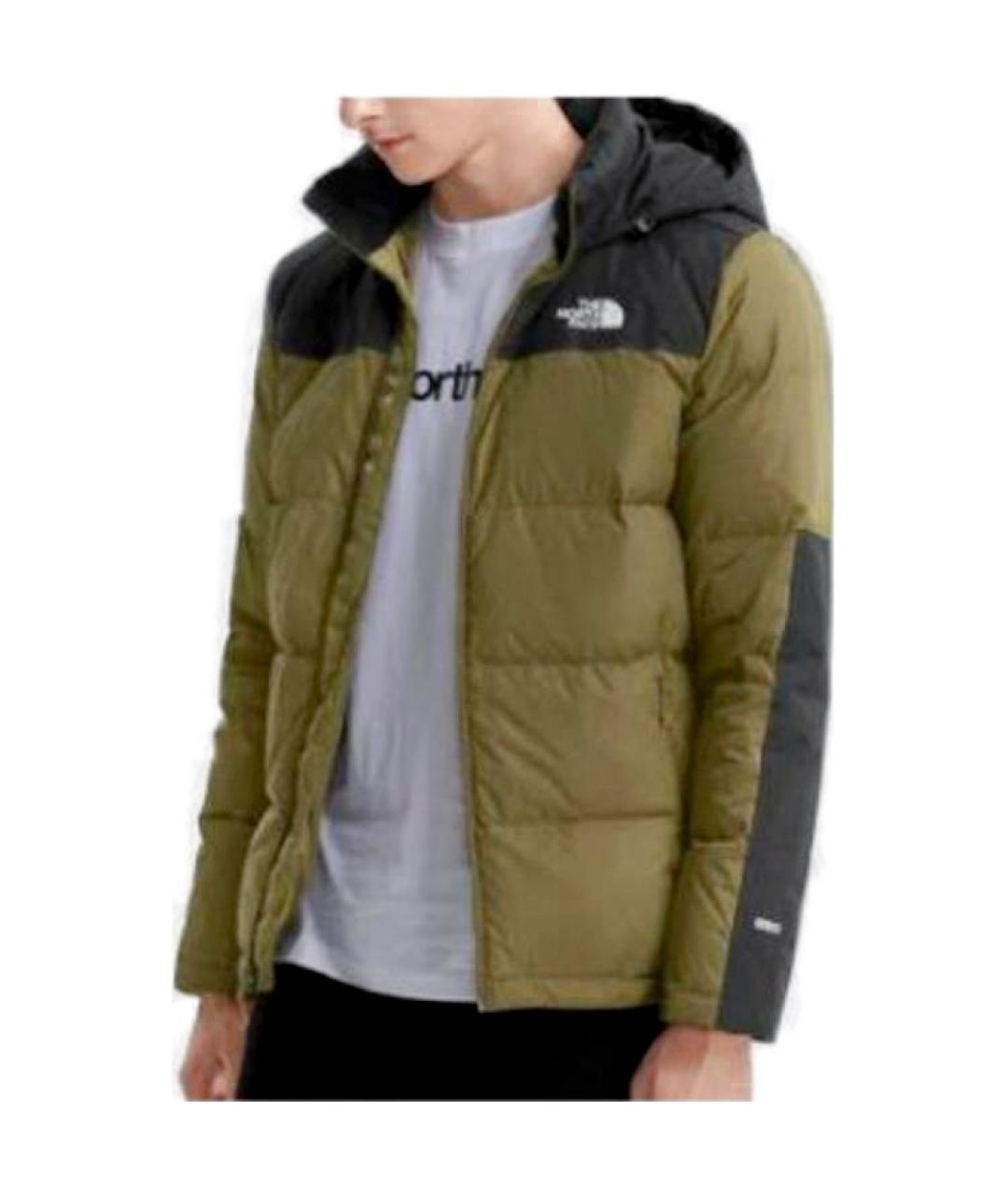 THE NORTH FACE Зеленый пуховик, фото 4