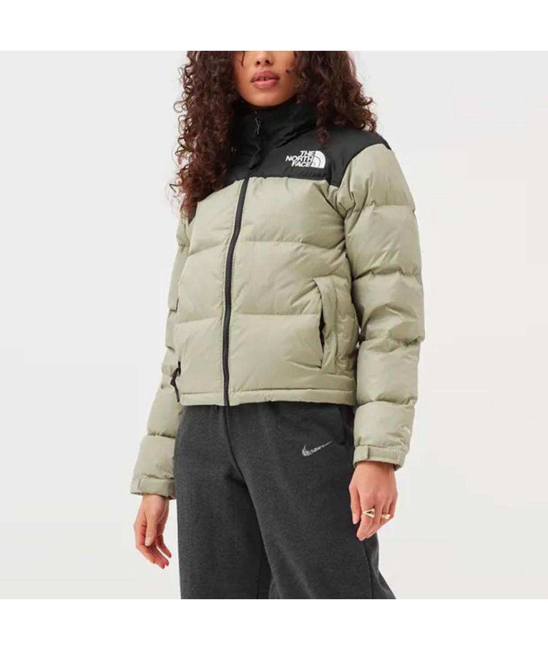 THE NORTH FACE Зеленый пуховик, фото 5