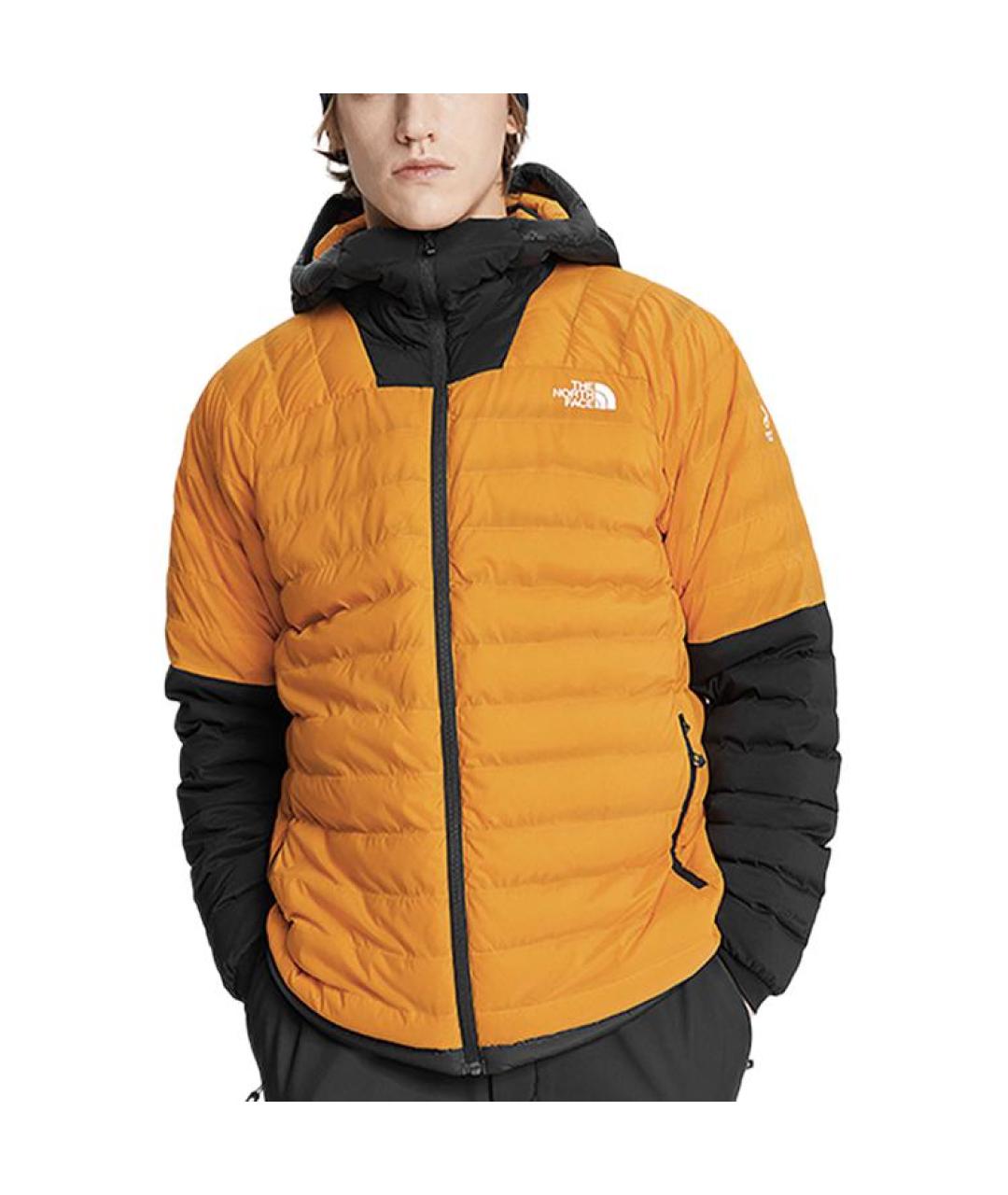THE NORTH FACE Желтый пуховик, фото 5