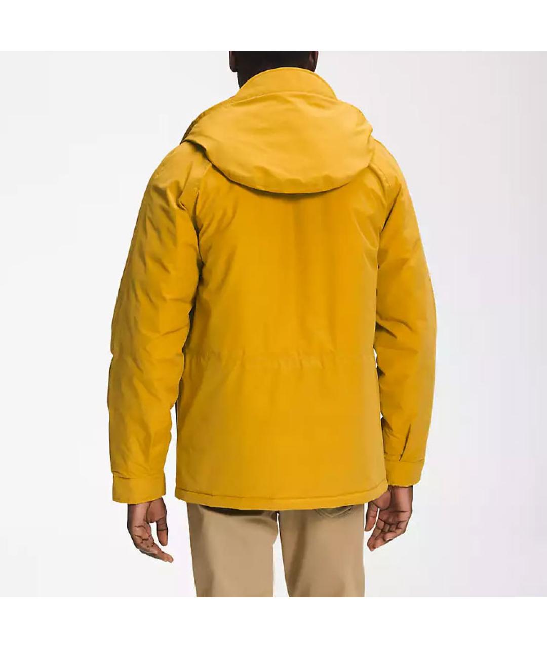 THE NORTH FACE Желтый пуховик, фото 3