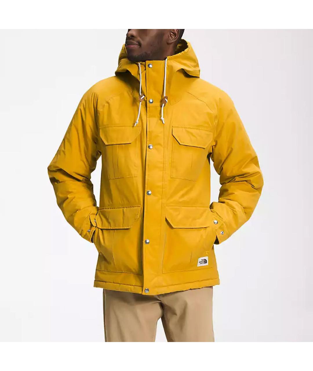 THE NORTH FACE Желтый пуховик, фото 4