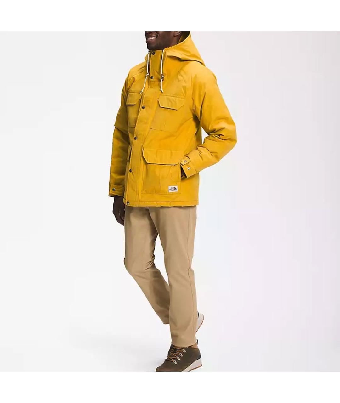 THE NORTH FACE Желтый пуховик, фото 5