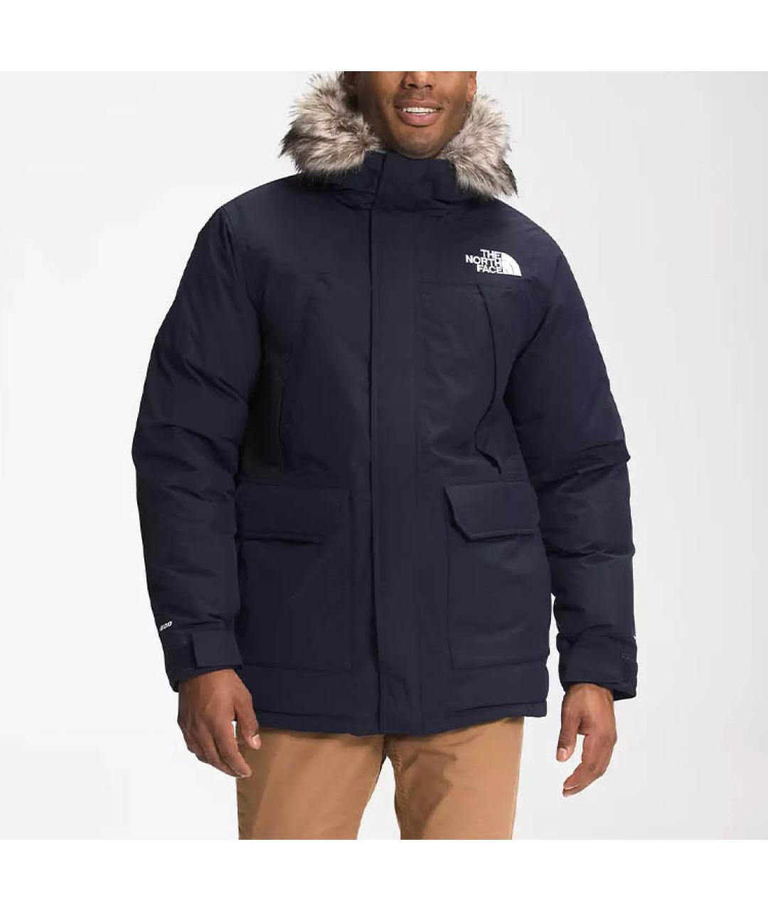 THE NORTH FACE Синий пуховик, фото 2