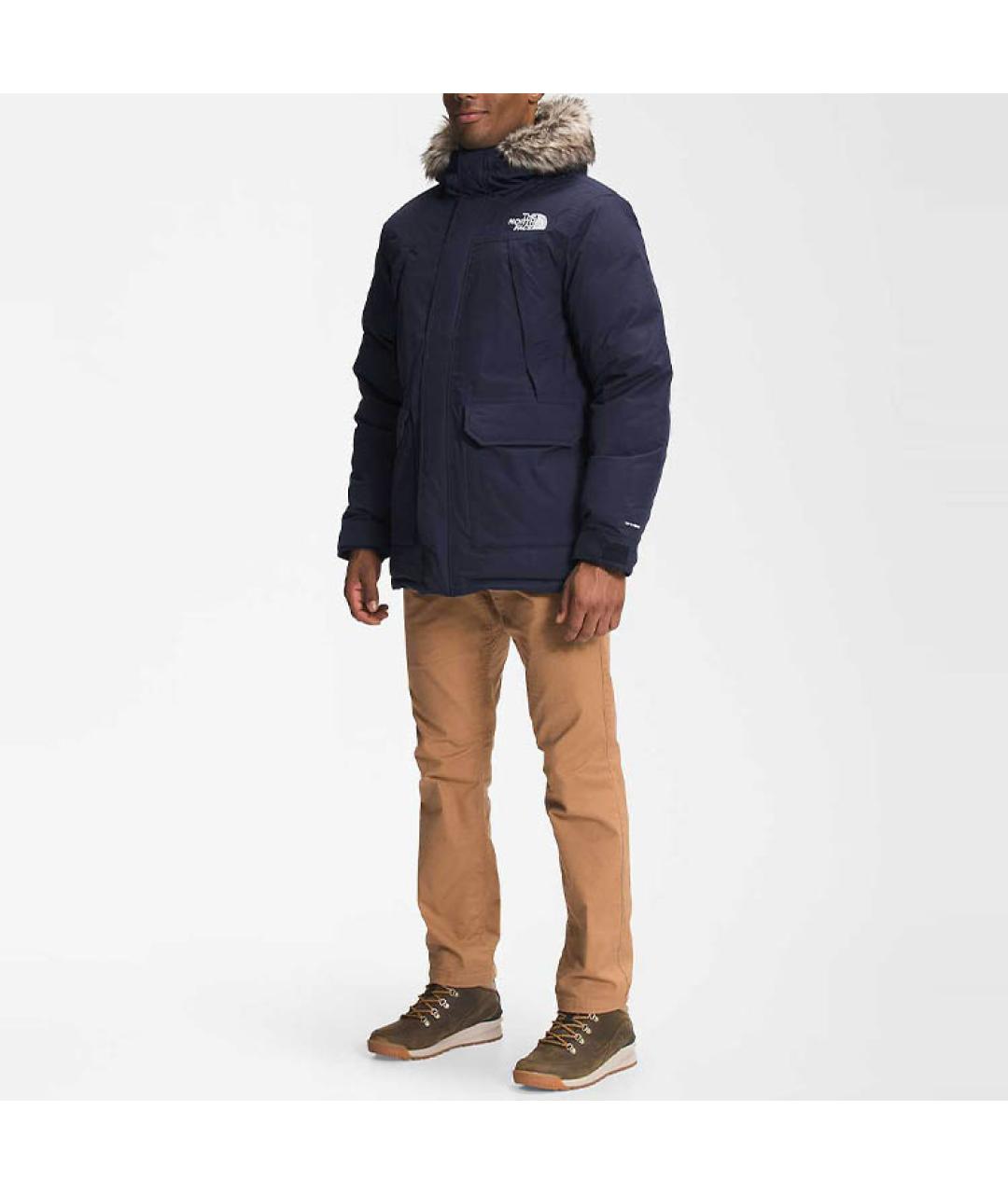 THE NORTH FACE Синий пуховик, фото 3