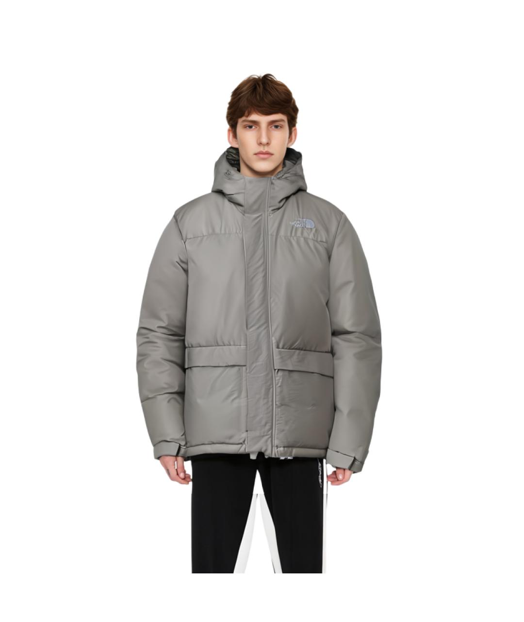 THE NORTH FACE Серый пуховик, фото 3