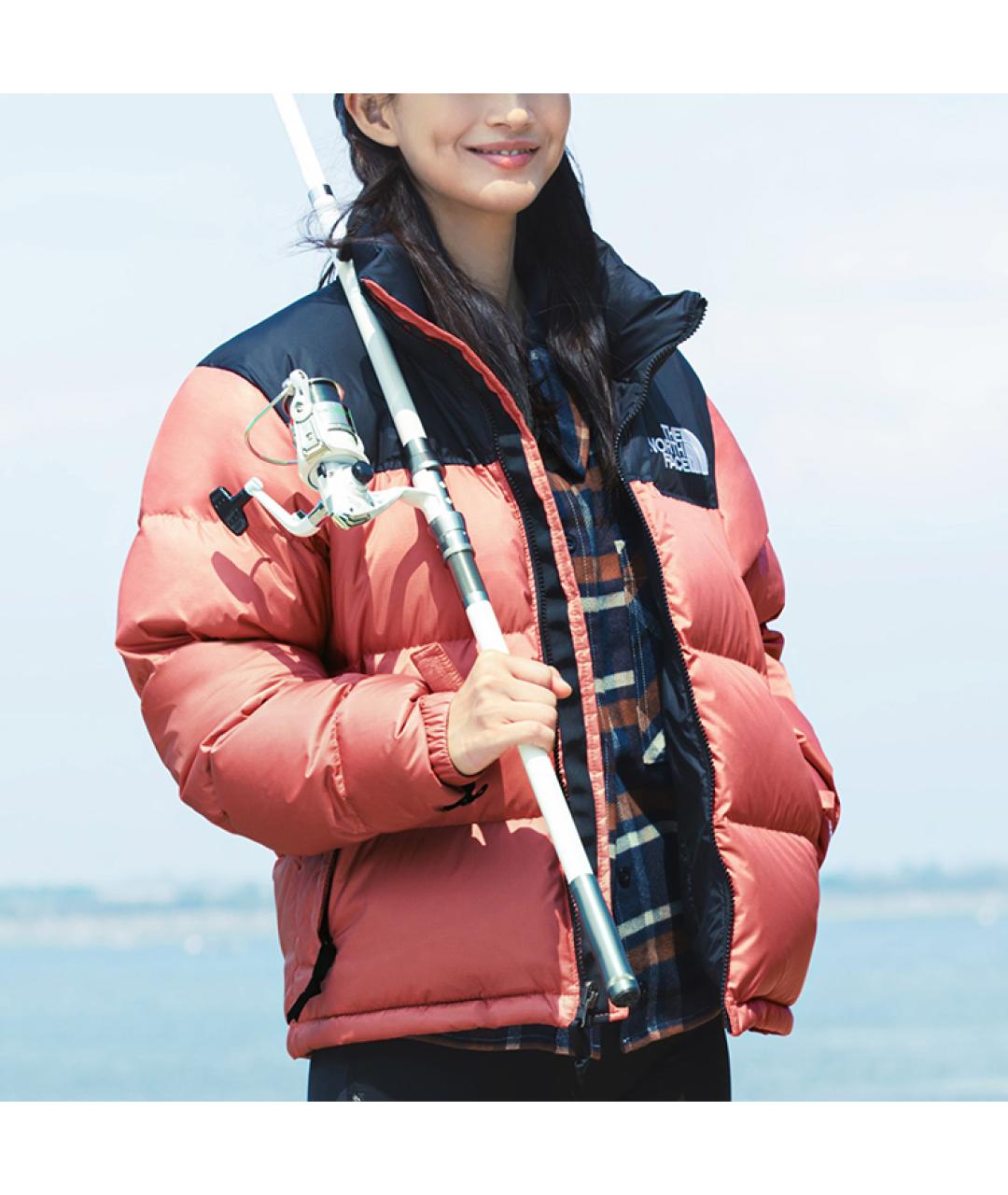 THE NORTH FACE Розовый пуховик, фото 4