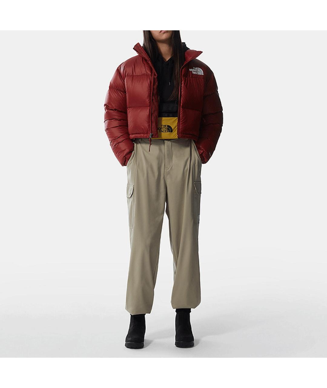 THE NORTH FACE Красный пуховик, фото 4