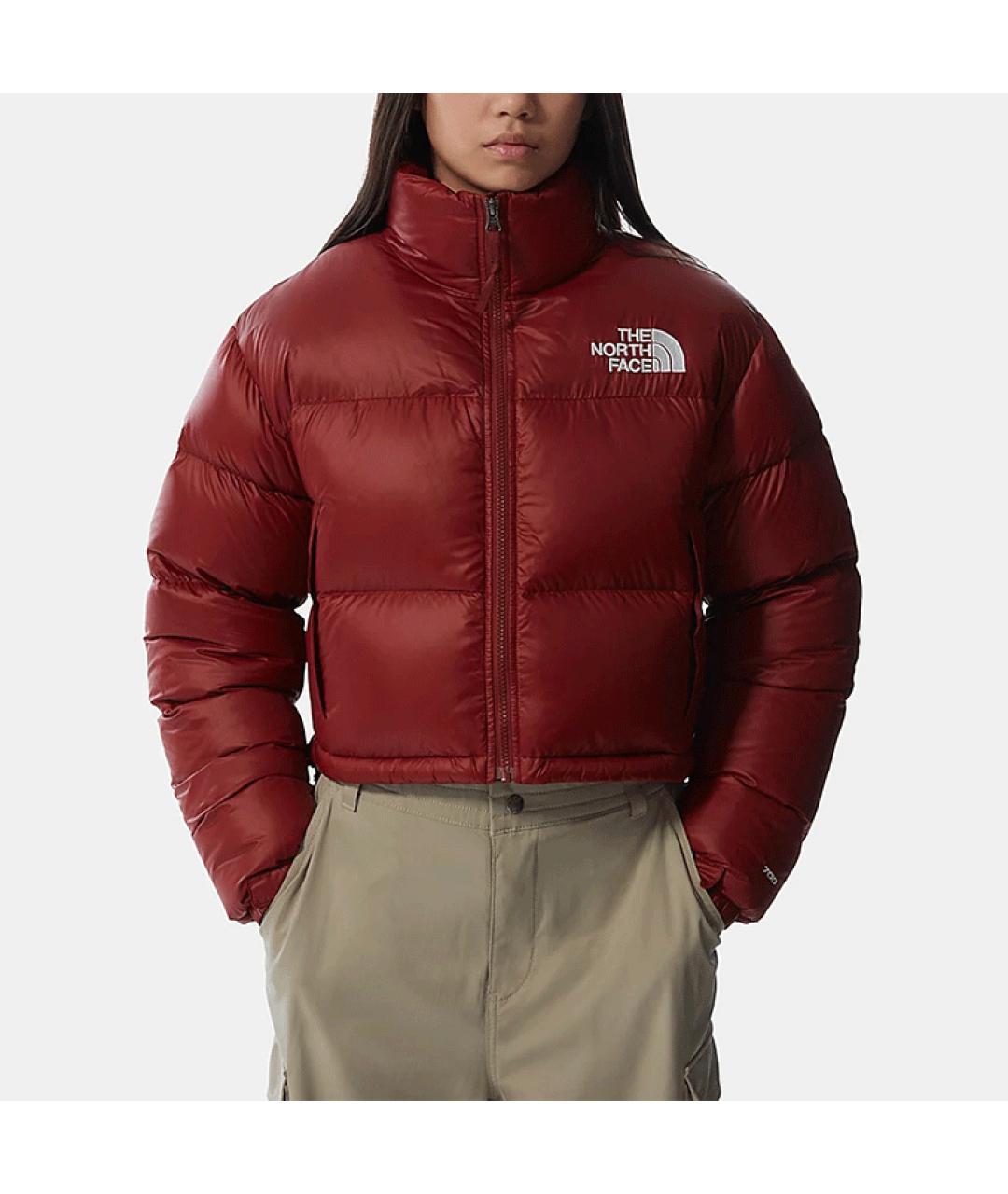 THE NORTH FACE Красный пуховик, фото 5