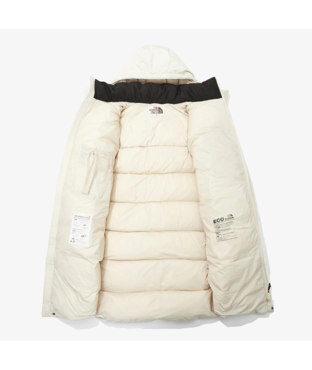THE NORTH FACE Белый пуховик, фото 3