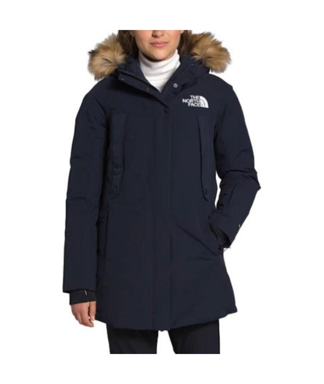 THE NORTH FACE Темно-синяя полиамидовая куртка, фото 3