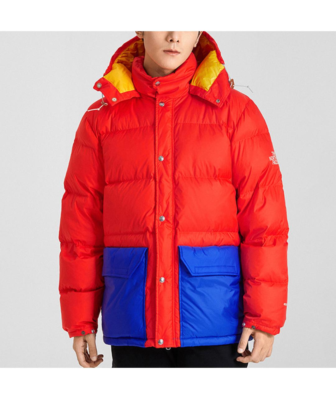 THE NORTH FACE Красный пуховик, фото 3