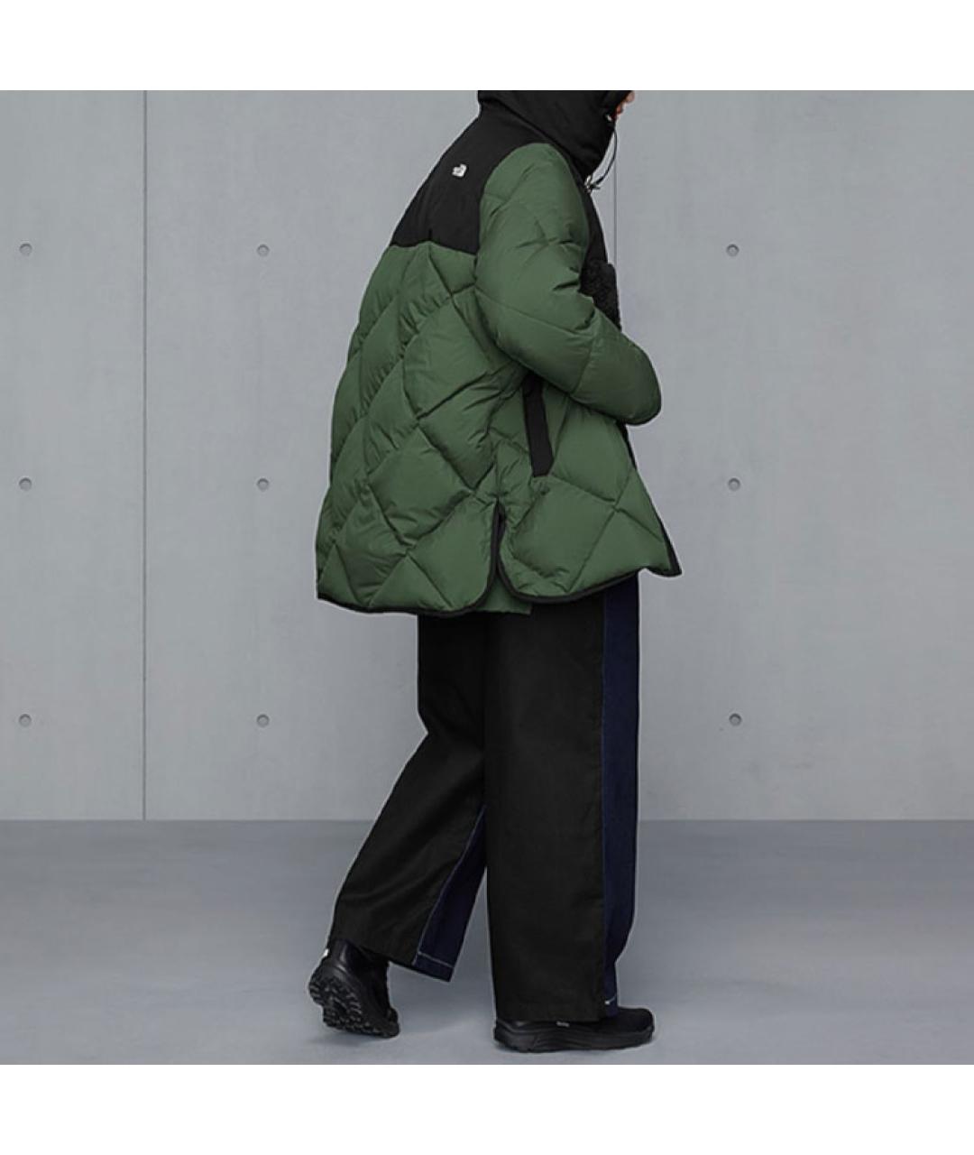 THE NORTH FACE Зеленый пуховик, фото 4