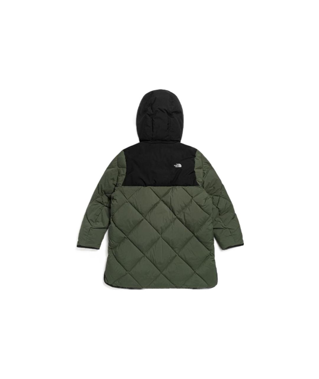THE NORTH FACE Зеленый пуховик, фото 2