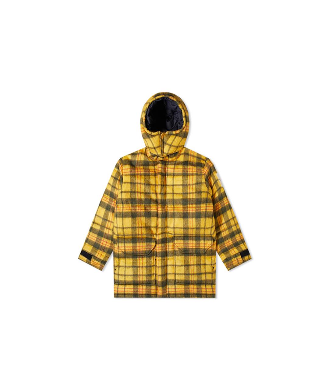 THE NORTH FACE Желтый пуховик, фото 3