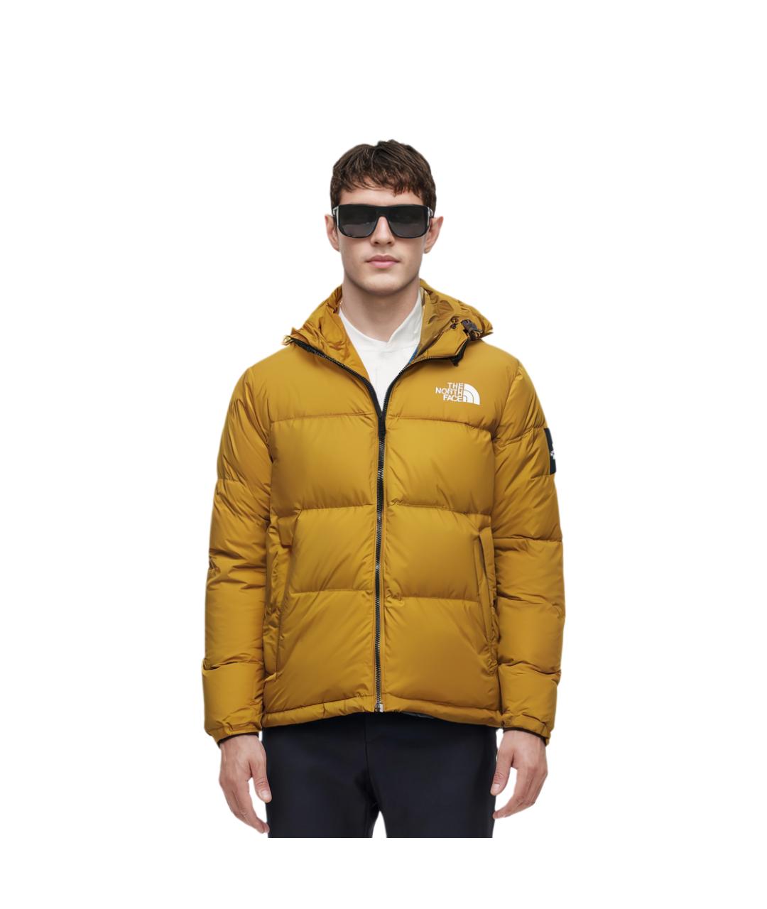 THE NORTH FACE Золотой пуховик, фото 3