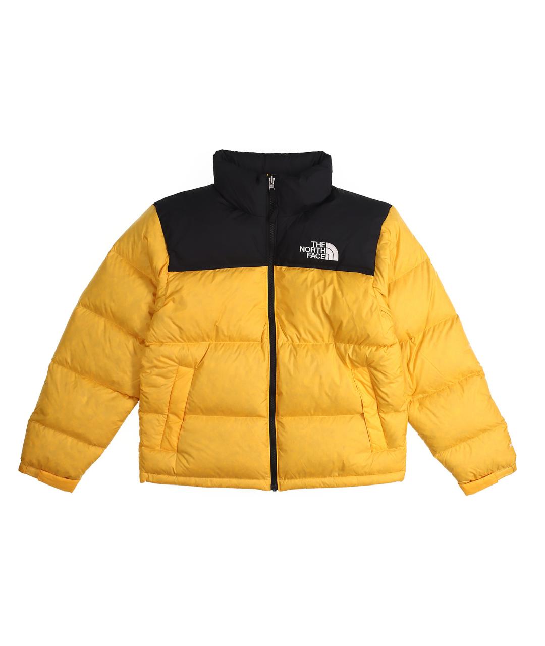 THE NORTH FACE Желтый пуховик, фото 1