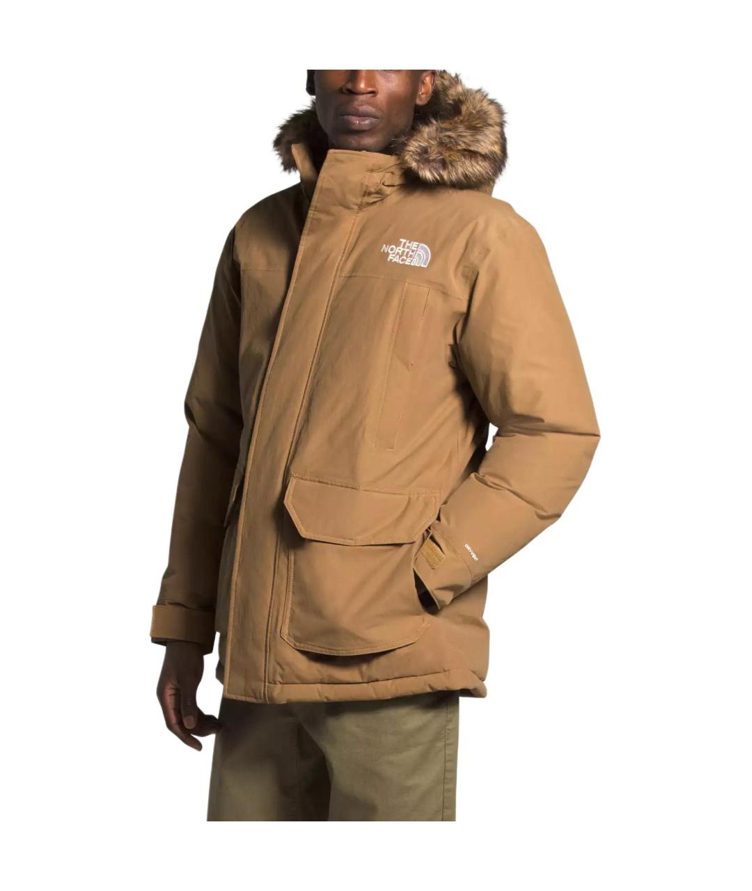 THE NORTH FACE Коричневый пуховик, фото 5
