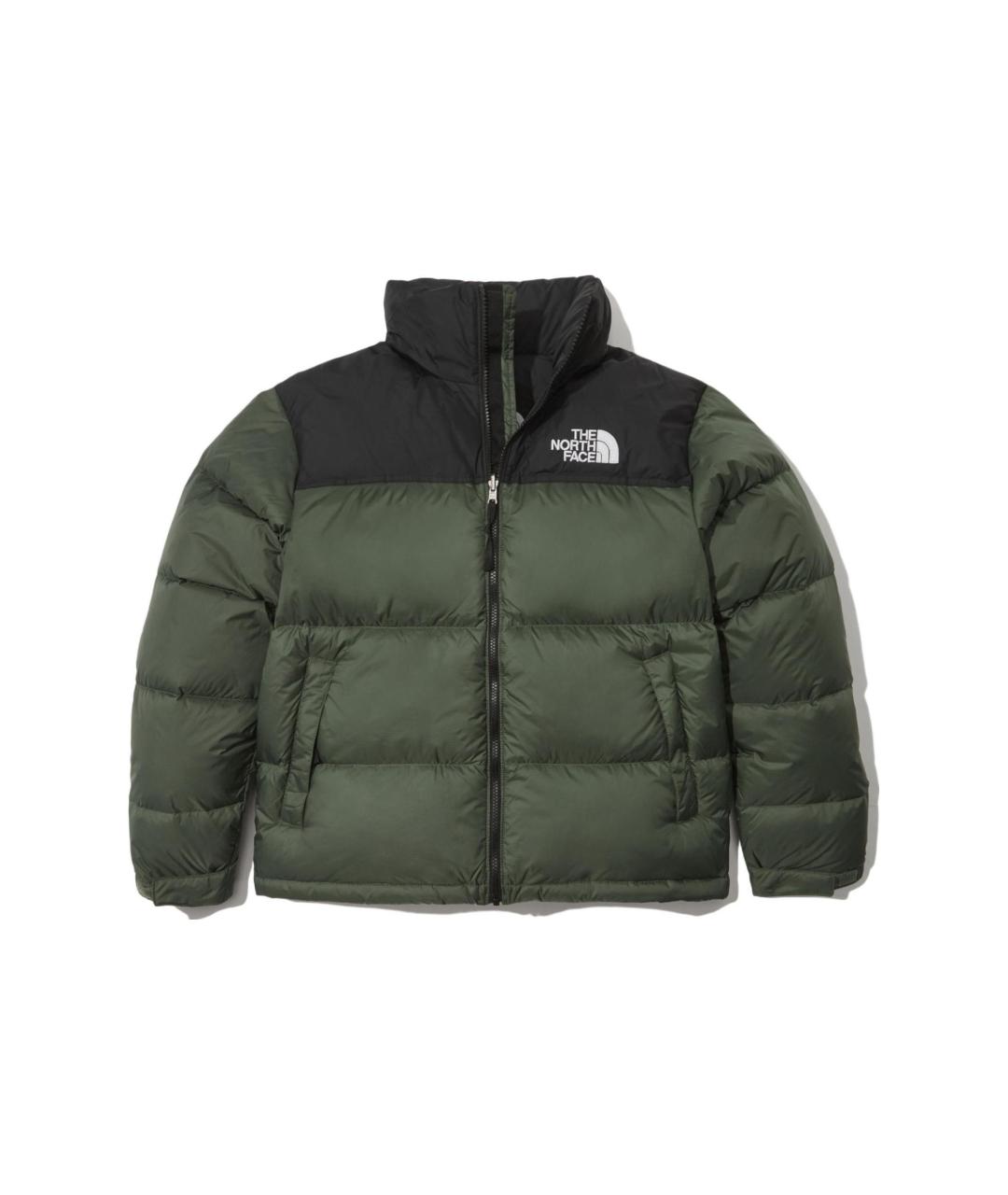 THE NORTH FACE Зеленый пуховик, фото 1