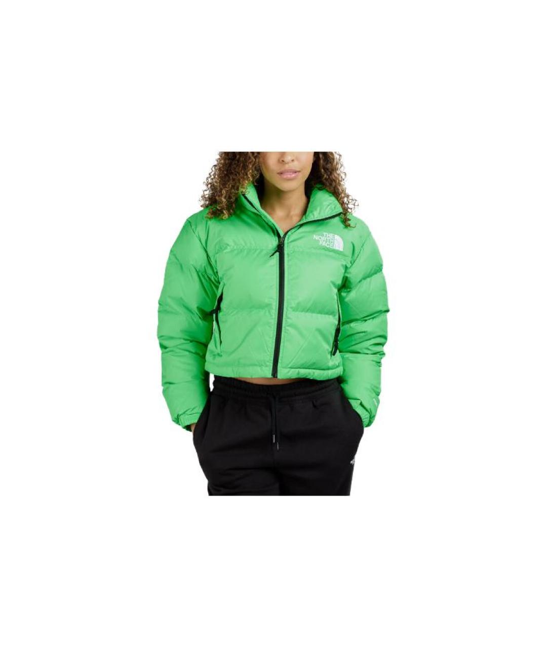 THE NORTH FACE Зеленый пуховик, фото 4
