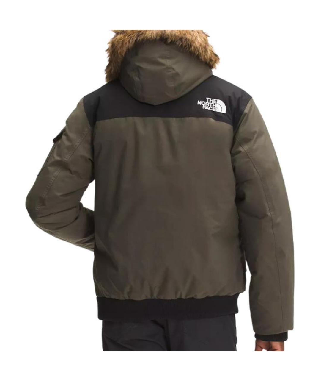 THE NORTH FACE Зеленый пуховик, фото 2