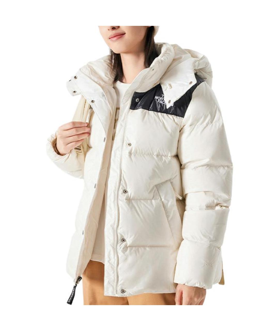 THE NORTH FACE Белый пуховик, фото 5