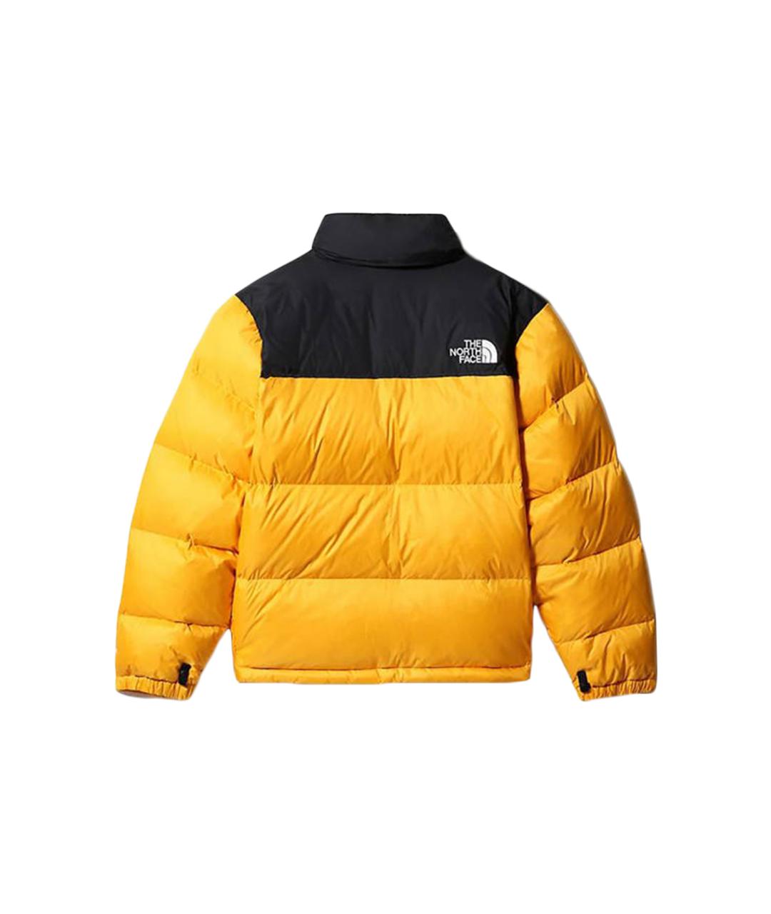 THE NORTH FACE Желтый пуховик, фото 2