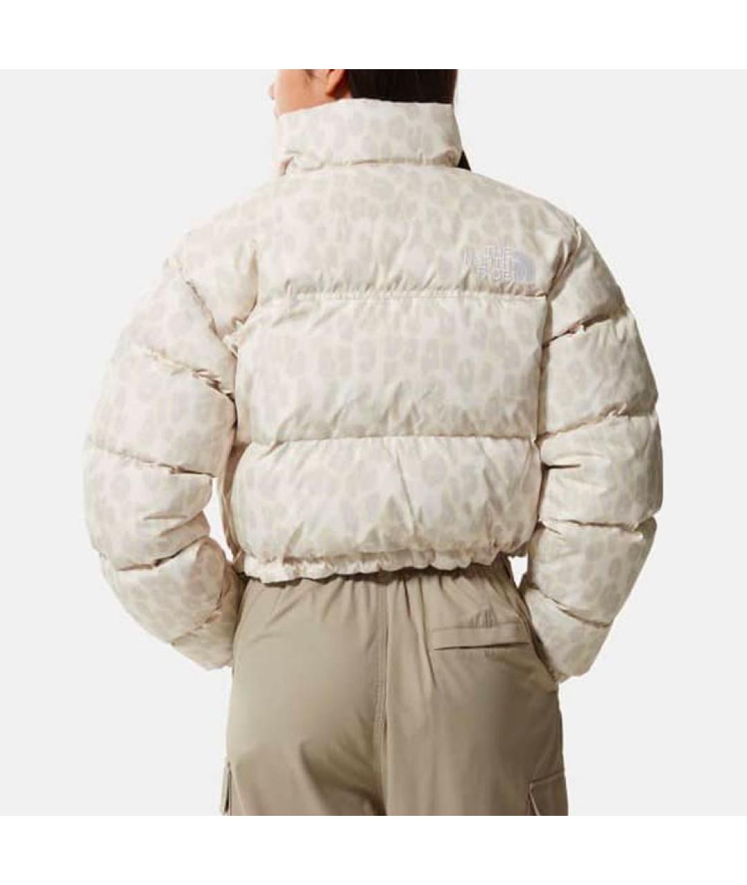 THE NORTH FACE Бежевый пуховик, фото 5