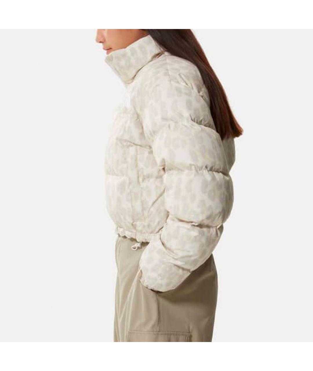 THE NORTH FACE Бежевый пуховик, фото 6