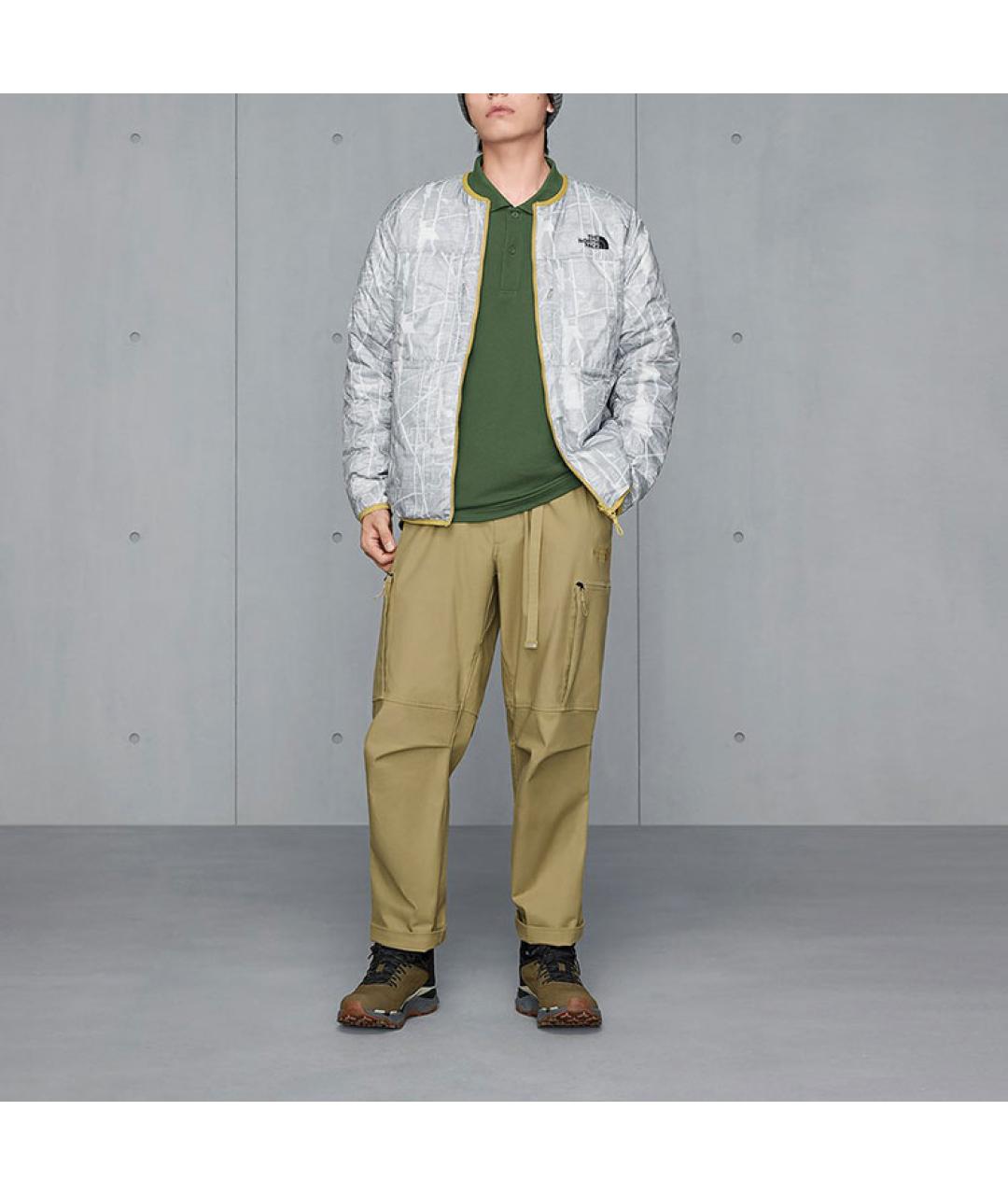 THE NORTH FACE Желтая полиамидовая куртка, фото 5